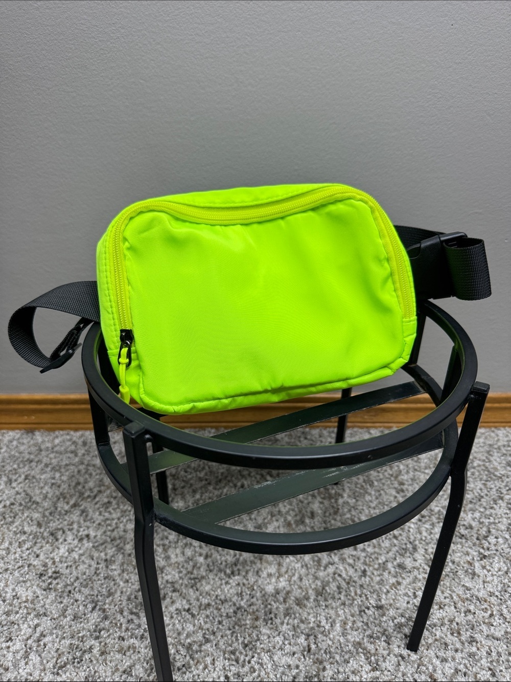 Neon Green Unisex Crossbody Belt Bag